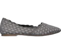 Flats<SKECHERS Cleo - Honeycomb DARK TAUPE