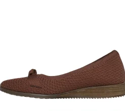 Slip-Ons|Flats<SKECHERS Cleo Sawdust - Sophisticated CINNAMON