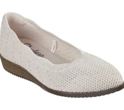 Slip-Ons|Flats<SKECHERS Cleo Sawdust - Real Living NATURAL