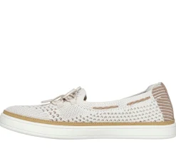 Boat Shoes|Slip-Ons<SKECHERS Coastal Drive OFF WHITE
