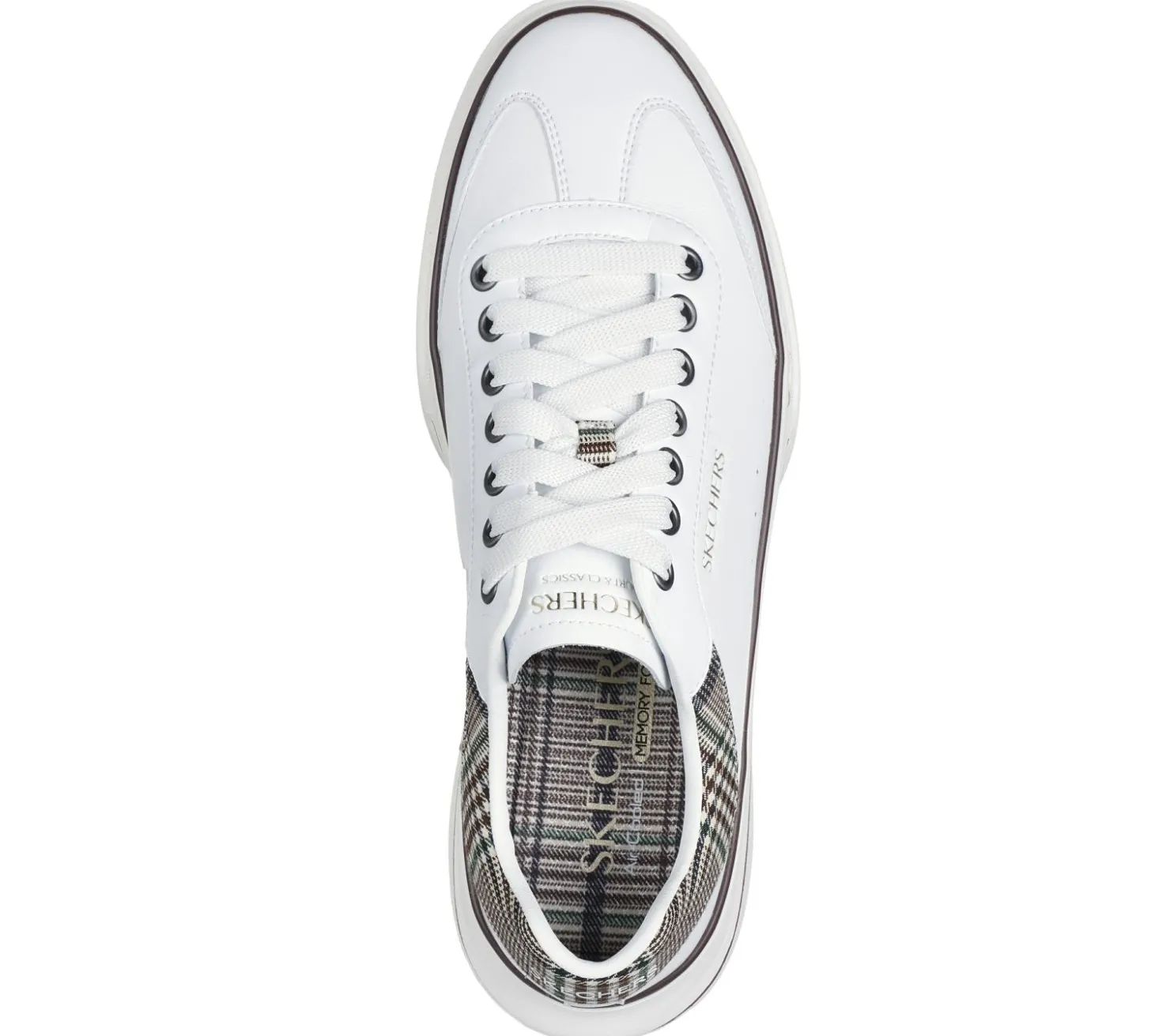 Lace Up|Casual Sneakers<SKECHERS Cordova Classic - Cresse WHITE / BROWN
