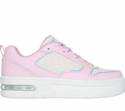Lace Ups|Athletic Shoes & Sneakers<SKECHERS Court Hi-Air PINK / LIGHT PINK