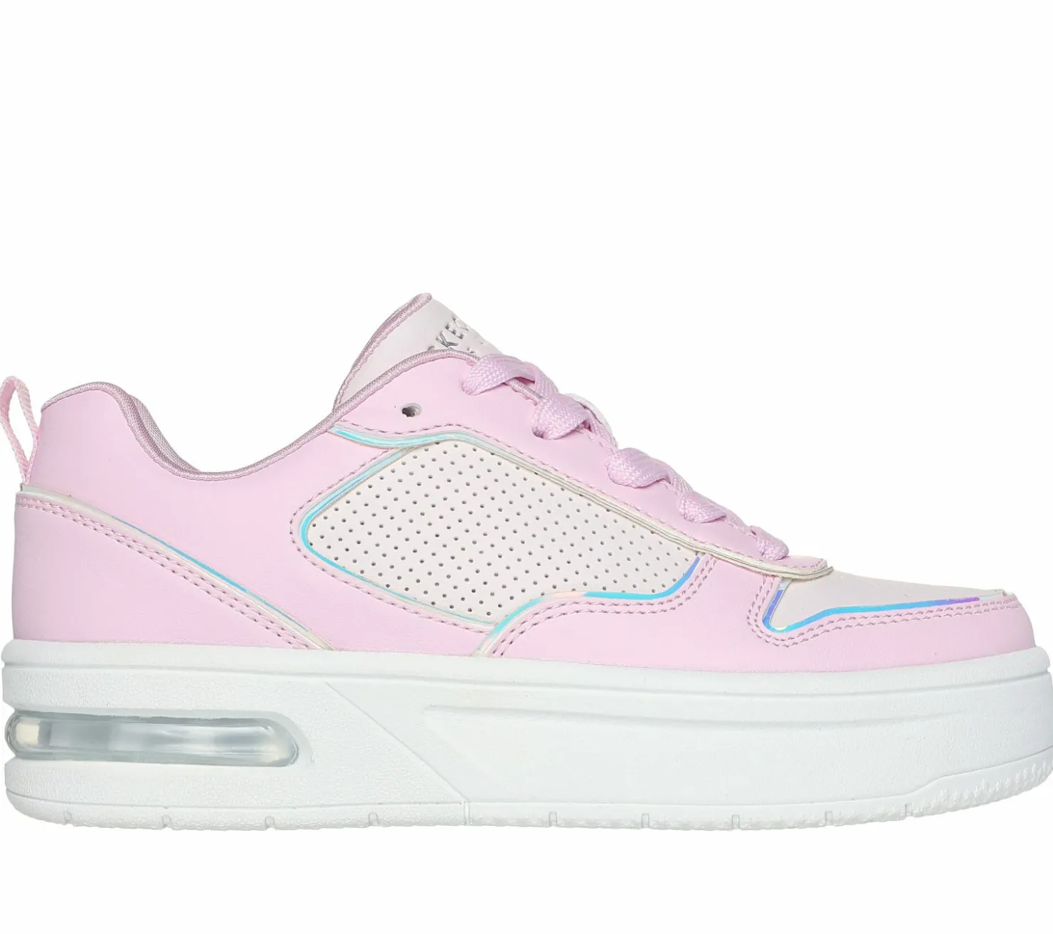 Lace Ups|Athletic Shoes & Sneakers<SKECHERS Court Hi-Air PINK / LIGHT PINK