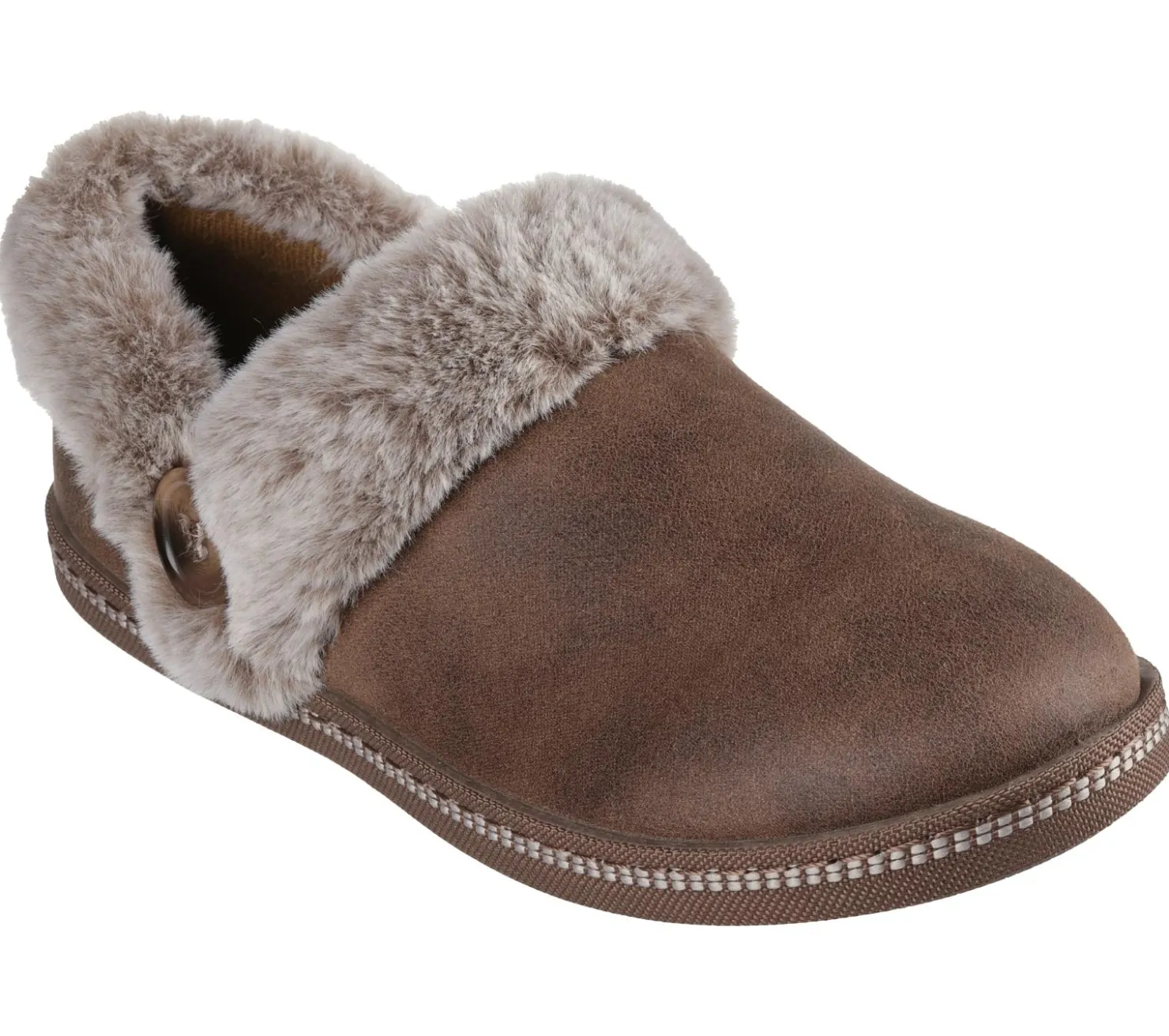 Slippers|Slip-Ons<SKECHERS Cozy Campfire - French Toast 2 CHOCOLATE