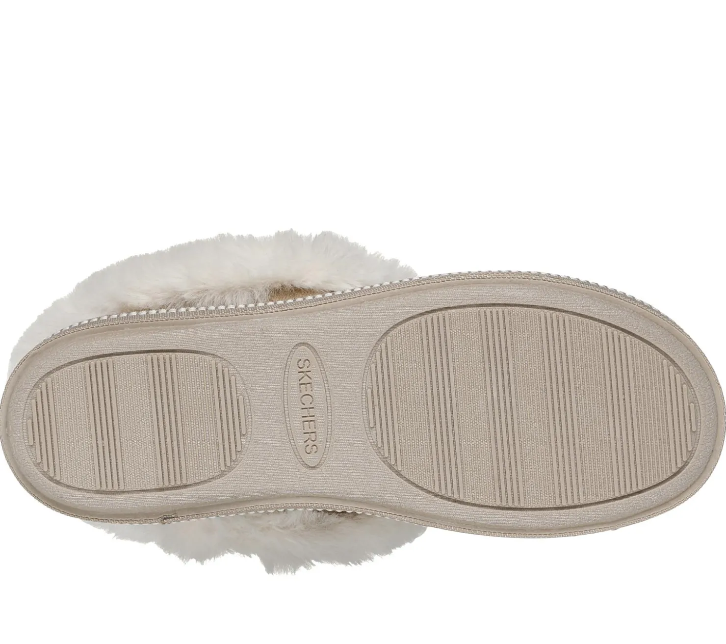 Slippers<SKECHERS Cozy Campfire - Winter Nights SAND