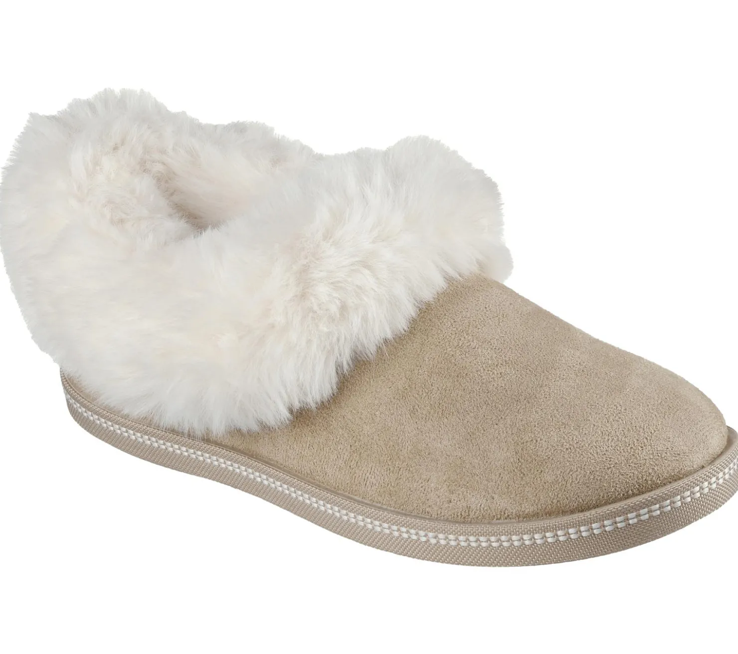 Slippers<SKECHERS Cozy Campfire - Winter Nights SAND