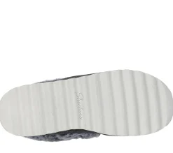 Slippers<SKECHERS Cozy Up - Frosty Snuggles CHARCOAL