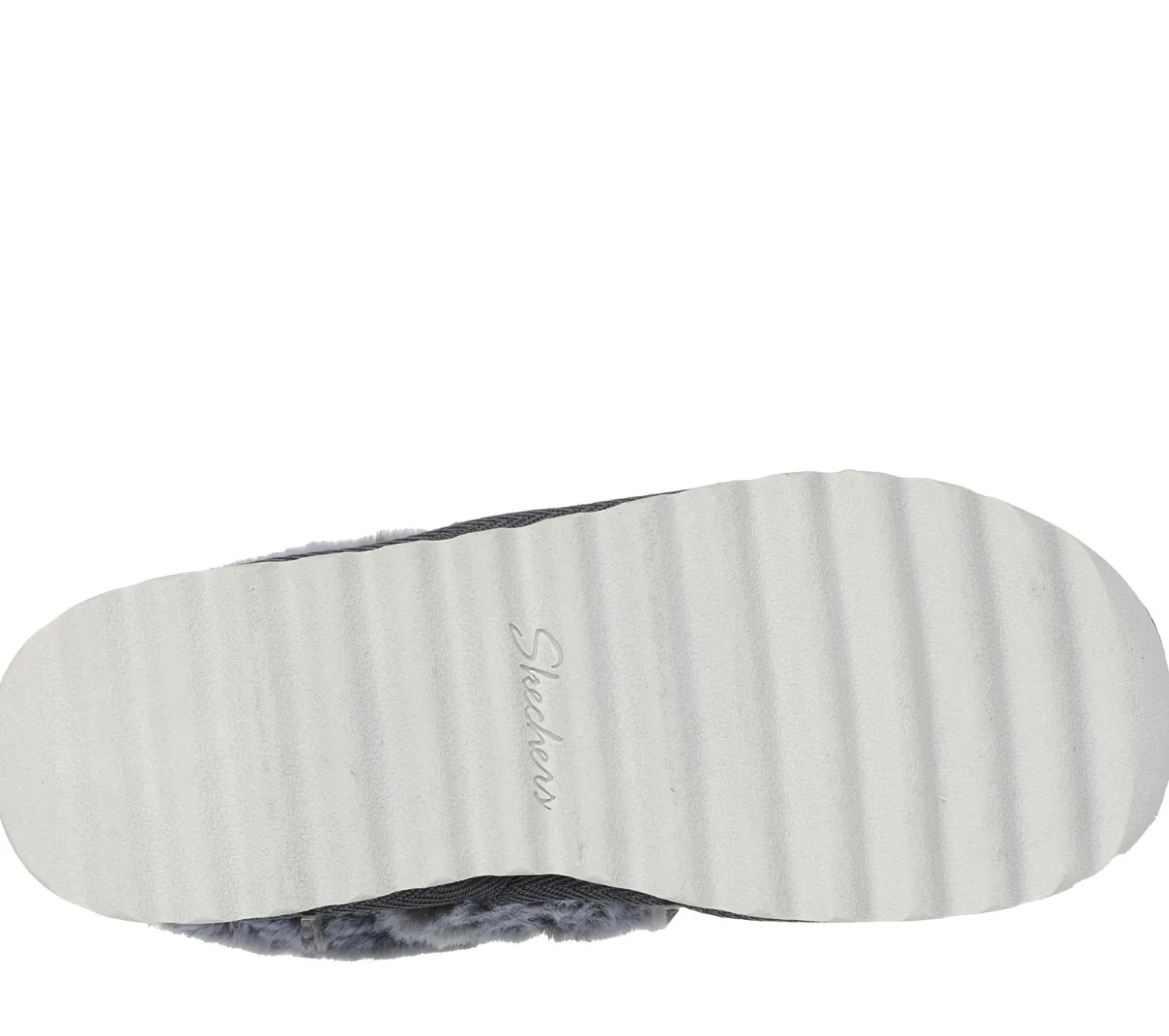 Slippers<SKECHERS Cozy Up - Frosty Snuggles CHARCOAL