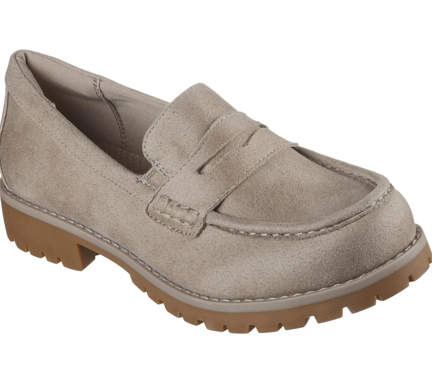 Slip-Ons<SKECHERS Cypress - Bold Move TAUPE