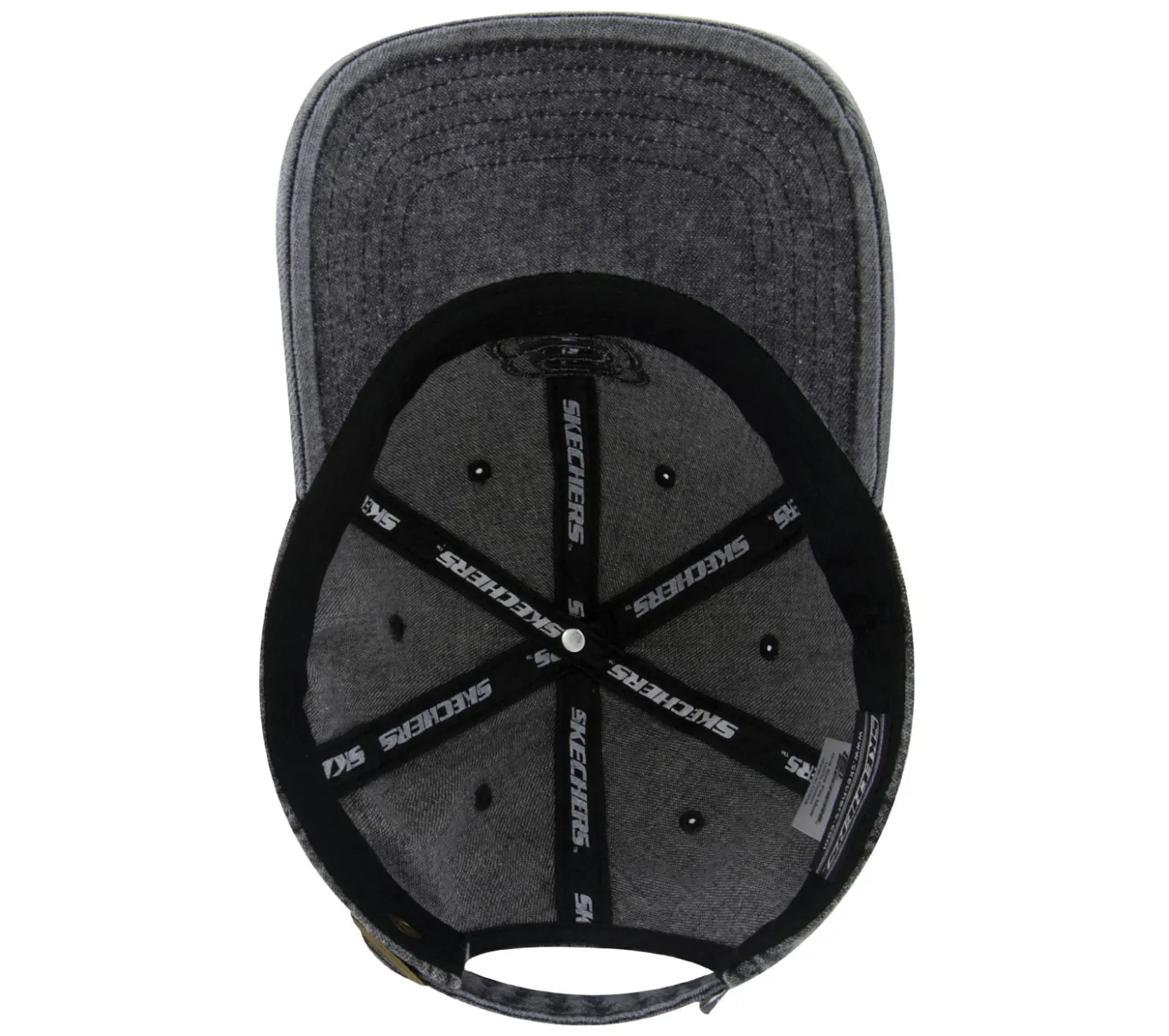 Hats|Accessories<SKECHERS Denim Embroidered Hat BLACK