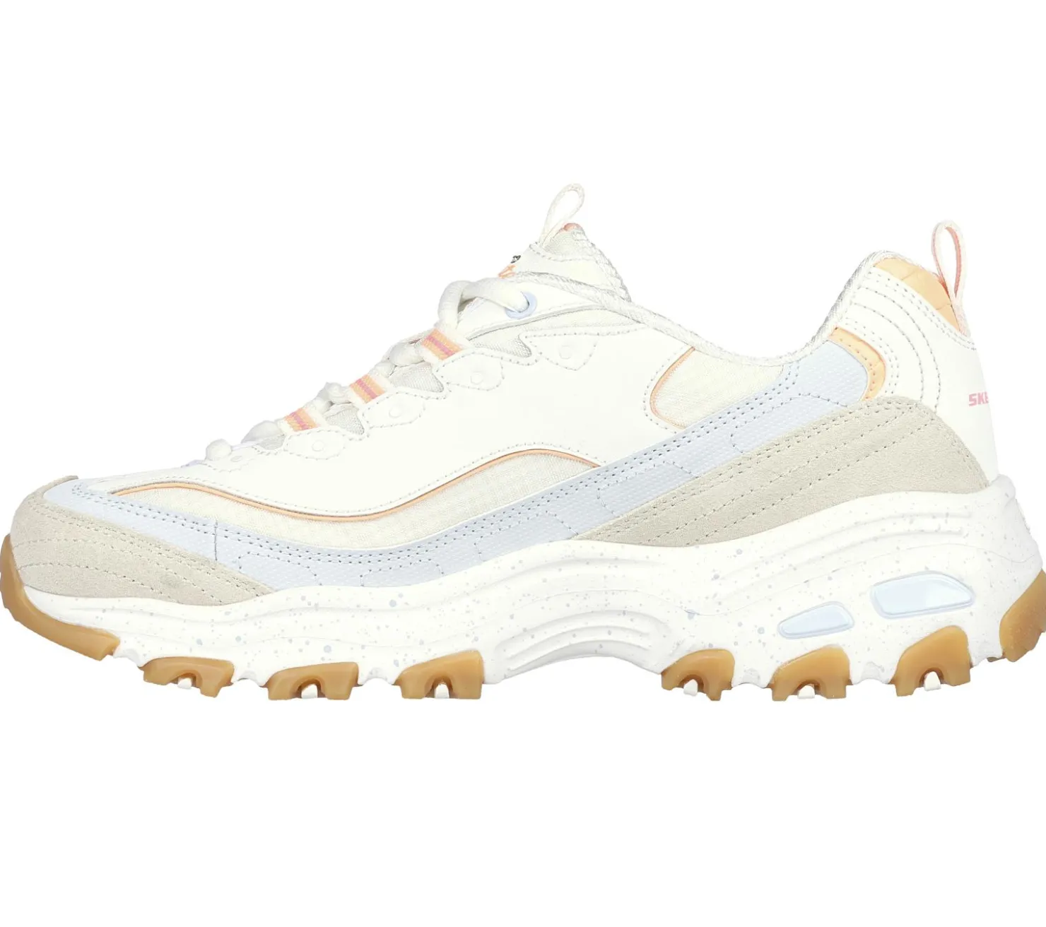 Athletic Sneakers|Lace Up<SKECHERS D'Lites - Bold Views NATURAL / MULTI