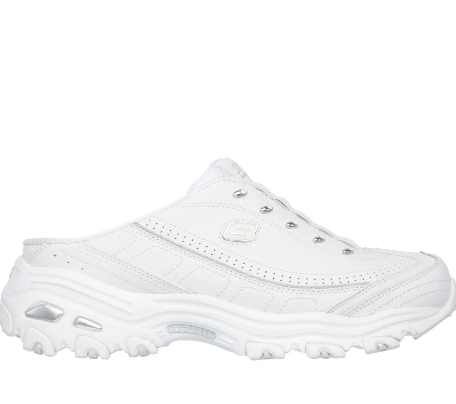 Slip-Ons|Casual Sneakers<SKECHERS D'lites - Bright Sky WHITE / SILVER