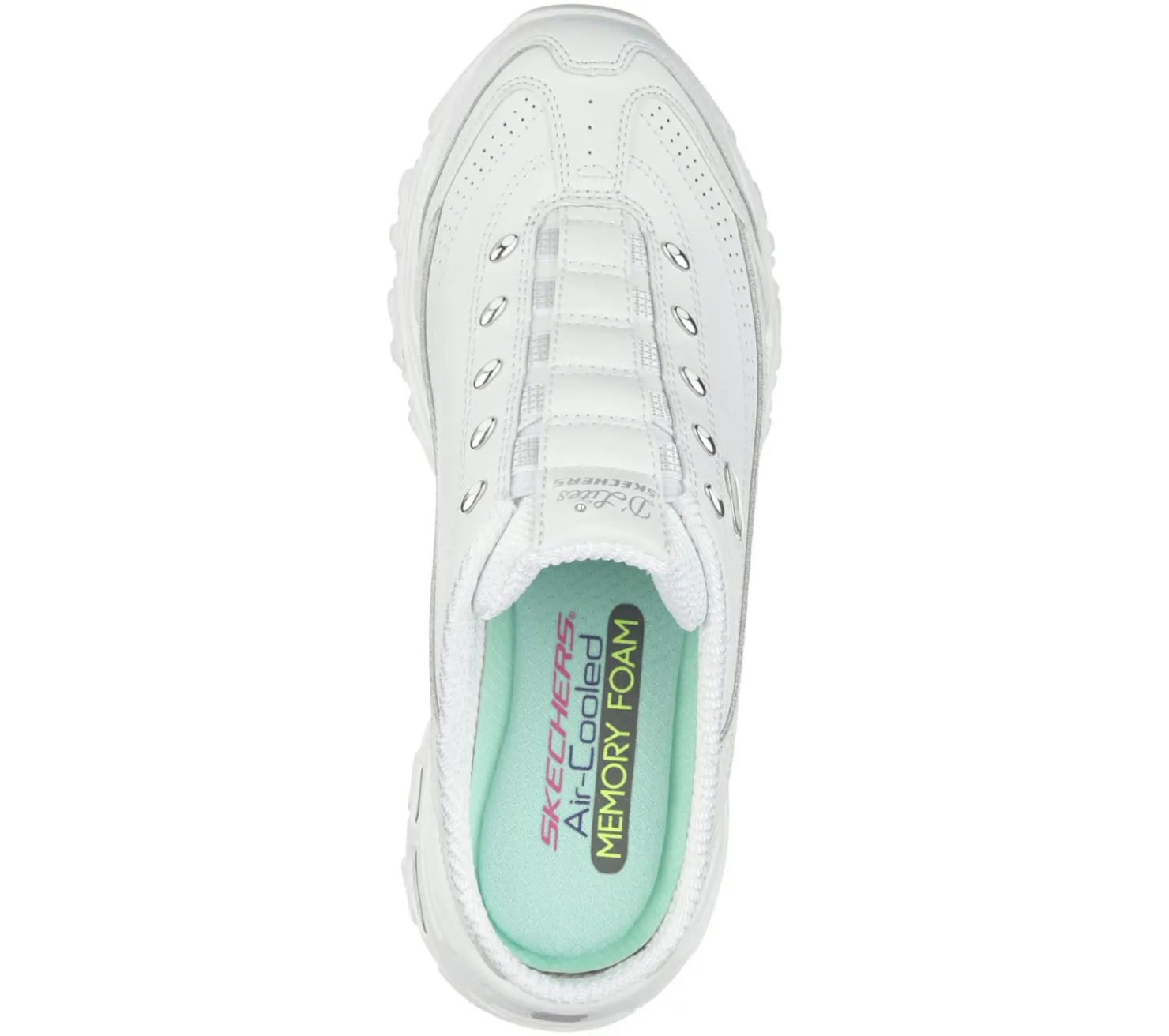 Slip-Ons|Casual Sneakers<SKECHERS D'lites - Bright Sky WHITE / SILVER
