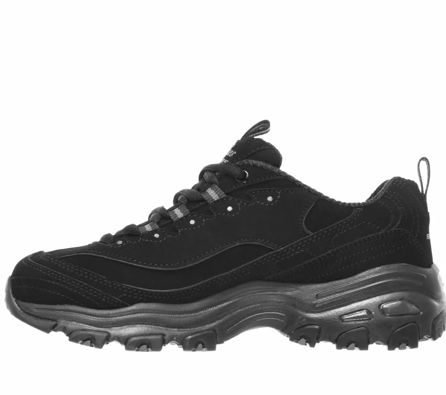 Lace Up|Athletic Sneakers<SKECHERS D'Lites - Play On BLACK