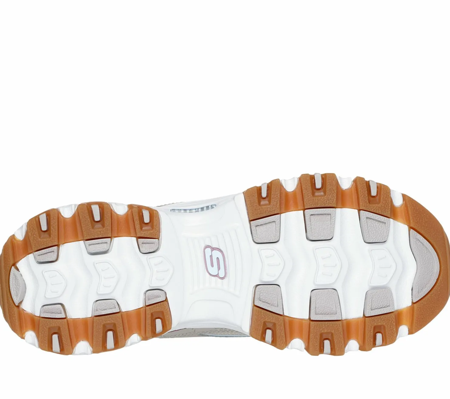 Lace Up|Athletic Sneakers<SKECHERS D'Lites - Popular Vote TAUPE / MULTI