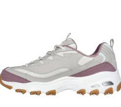 Lace Up|Athletic Sneakers<SKECHERS D'Lites - Popular Vote TAUPE / MULTI
