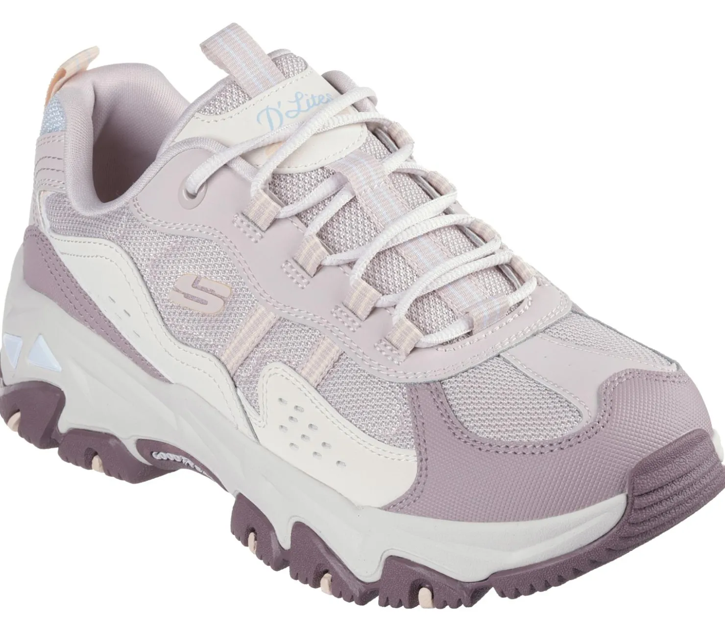 Lace Up|Athletic Sneakers<SKECHERS D'Lites Hiker PINK / MULTI