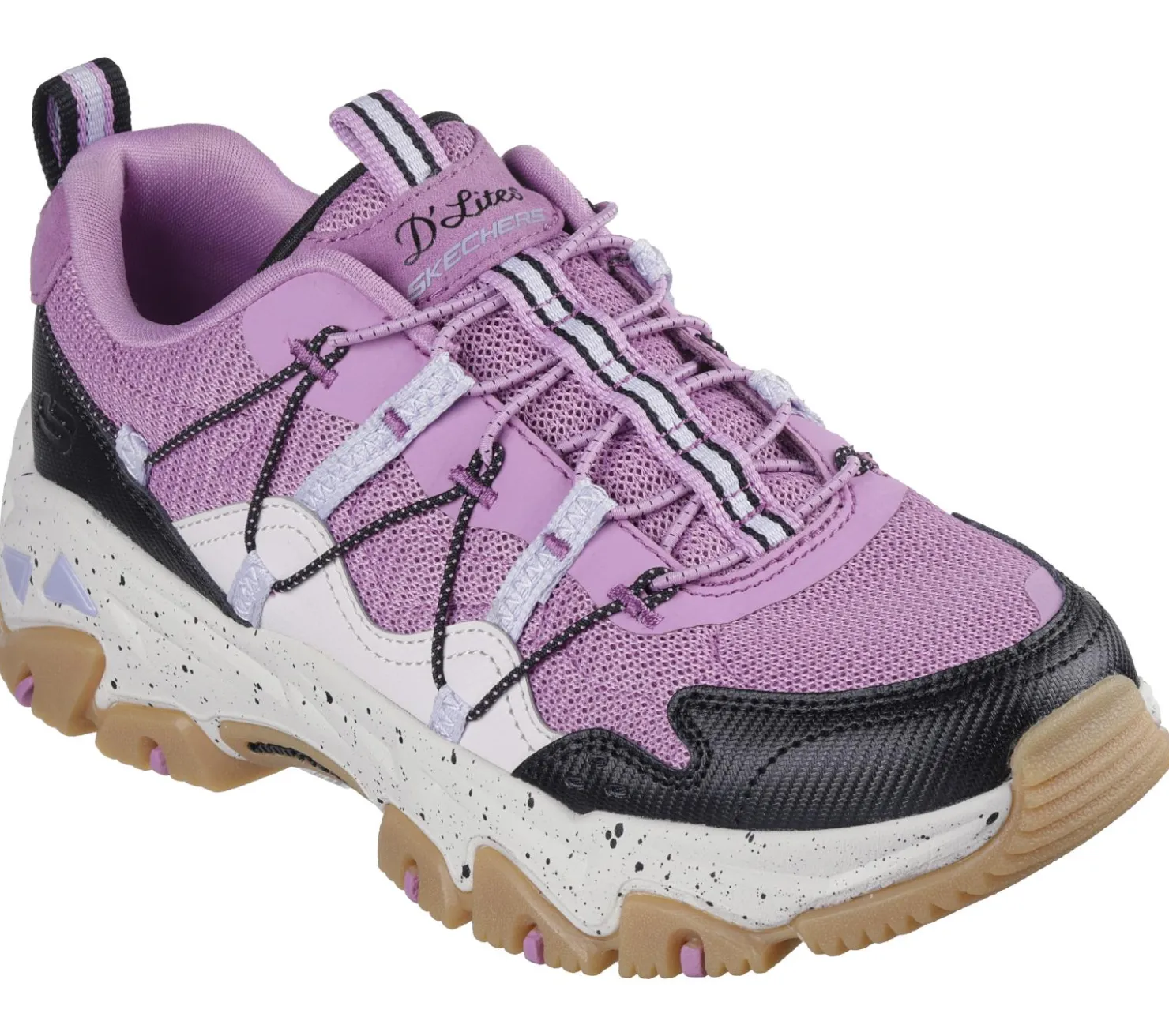 Slip-Ons|Athletic Sneakers<SKECHERS D'Lites Hiker - Hillock PURPLE / MULTI