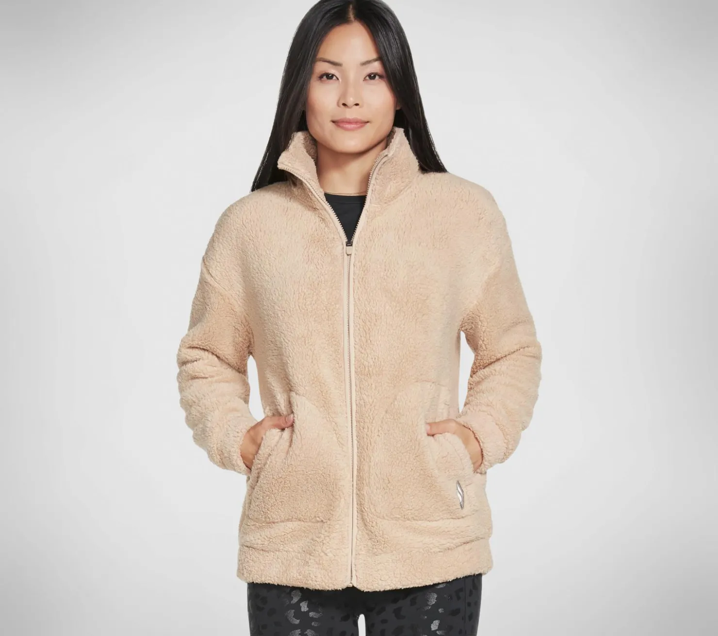 Tops|Tops<SKECHERS Downtime Jacket BROWN