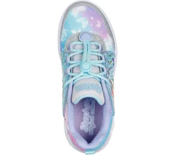 Light-Up|Athletic Shoes & Sneakers<SKECHERS Dream Racer - Wing Brites SILVER / LAVENDER