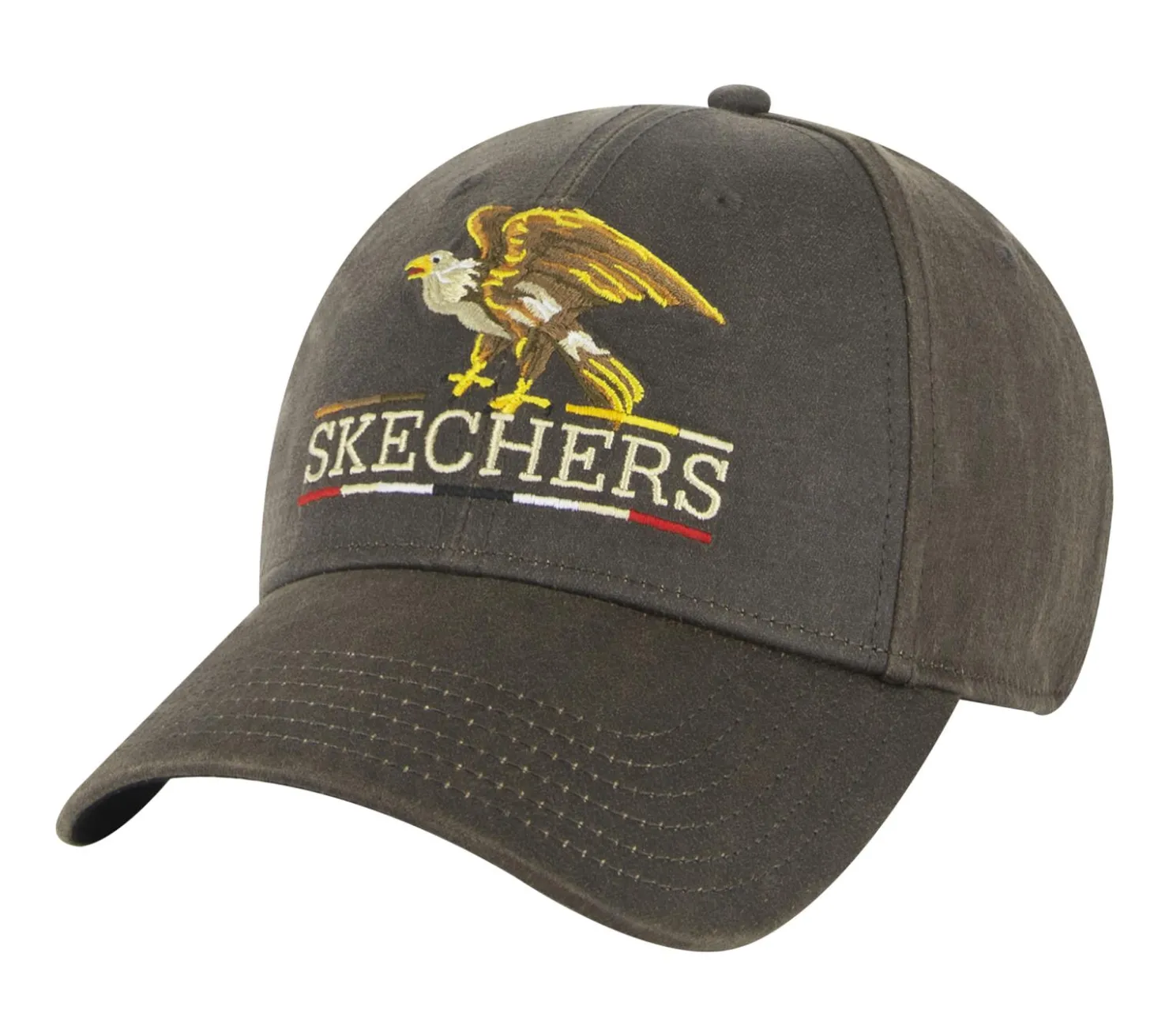 Hats|Accessories<SKECHERS Eagle Canvas Hat BROWN