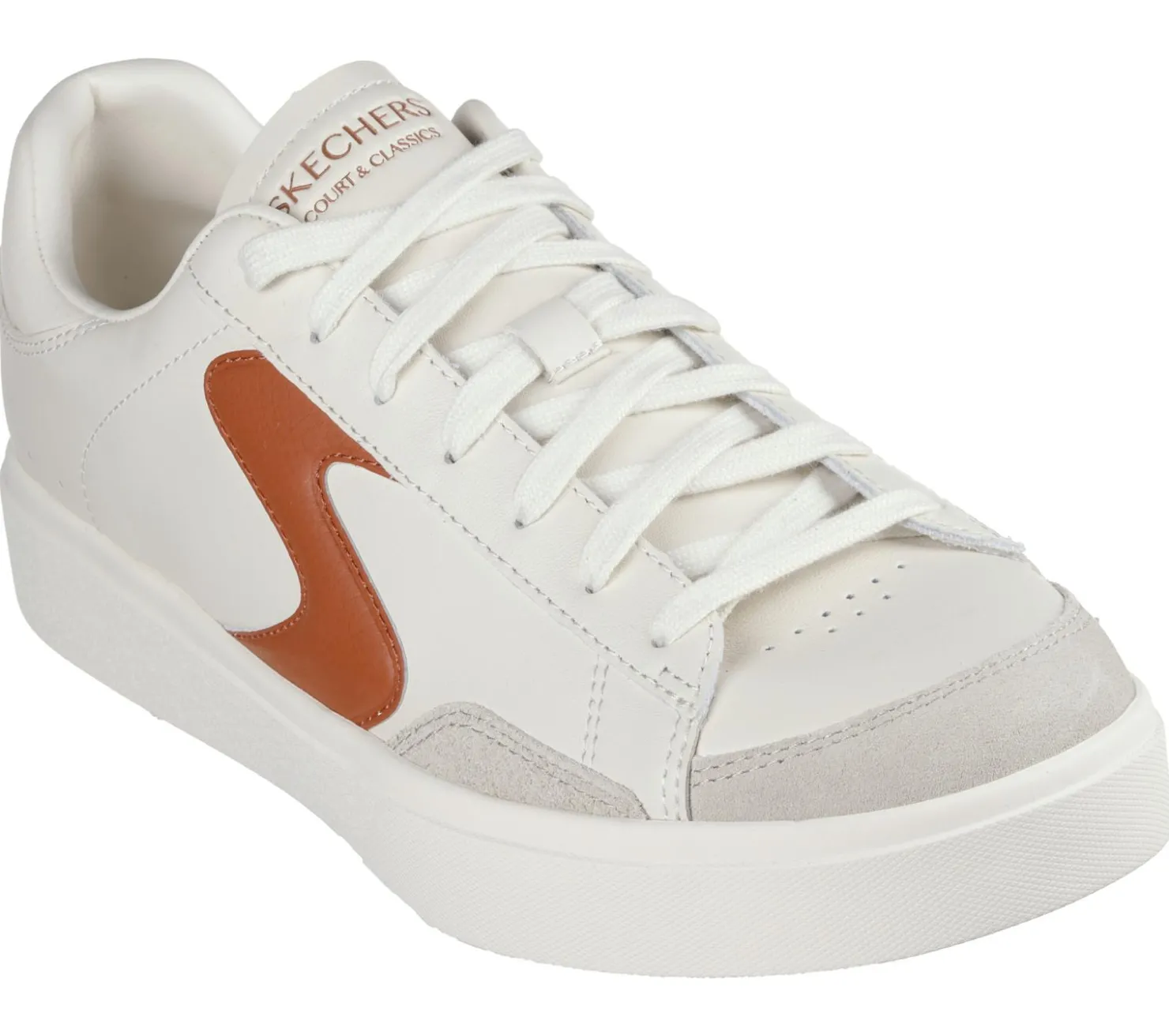 Lace Up|Casual Sneakers<SKECHERS Eden LX - Thoren NATURAL / ORANGE