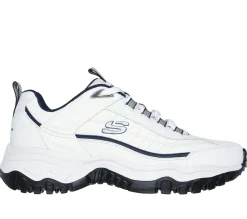 Casual Sneakers<SKECHERS E'Lite Afterburn WHITE / NAVY