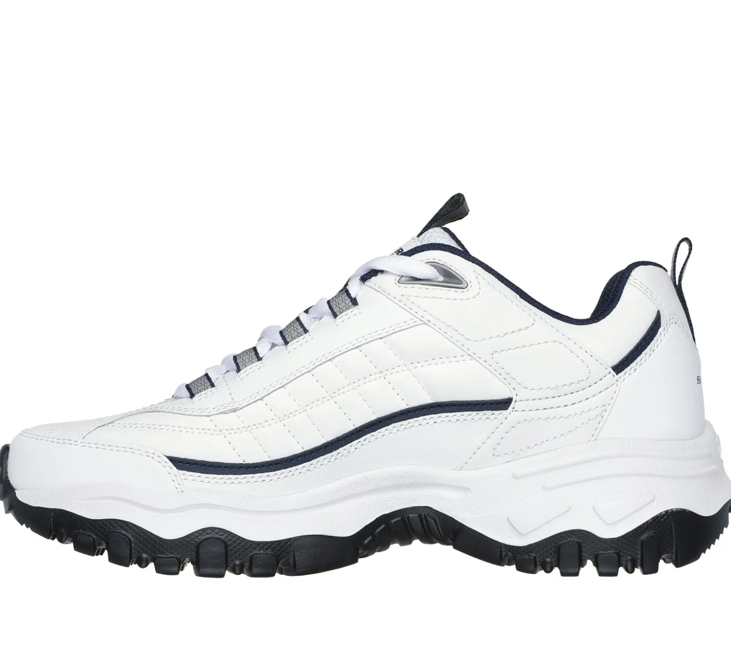 Casual Sneakers<SKECHERS E'Lite Afterburn WHITE / NAVY