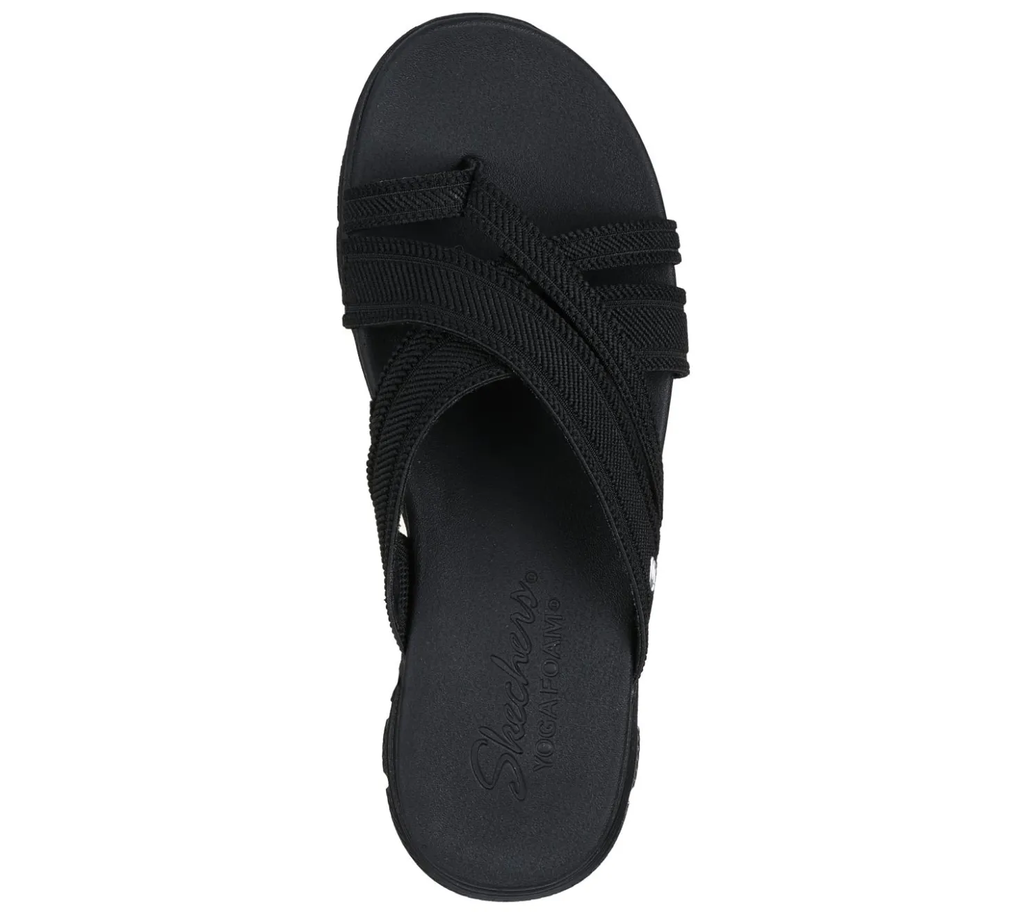Sandals<SKECHERS Flex Appeal 4.0 - Perfect 4 You BLACK