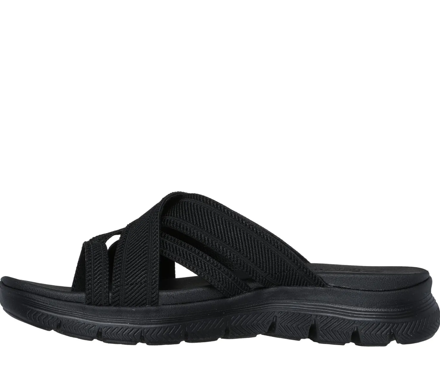 Sandals<SKECHERS Flex Appeal 4.0 - Perfect 4 You BLACK