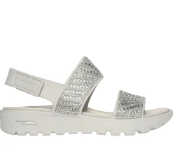 Sandals<SKECHERS Foamies: Arch Fit Footsteps - Enchant NATURAL