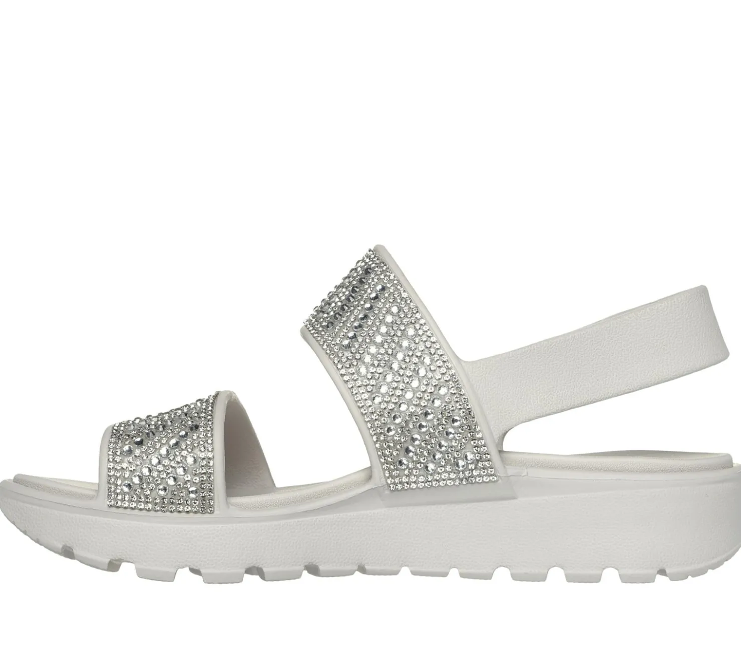 Sandals<SKECHERS Foamies: Arch Fit Footsteps - Enchant NATURAL