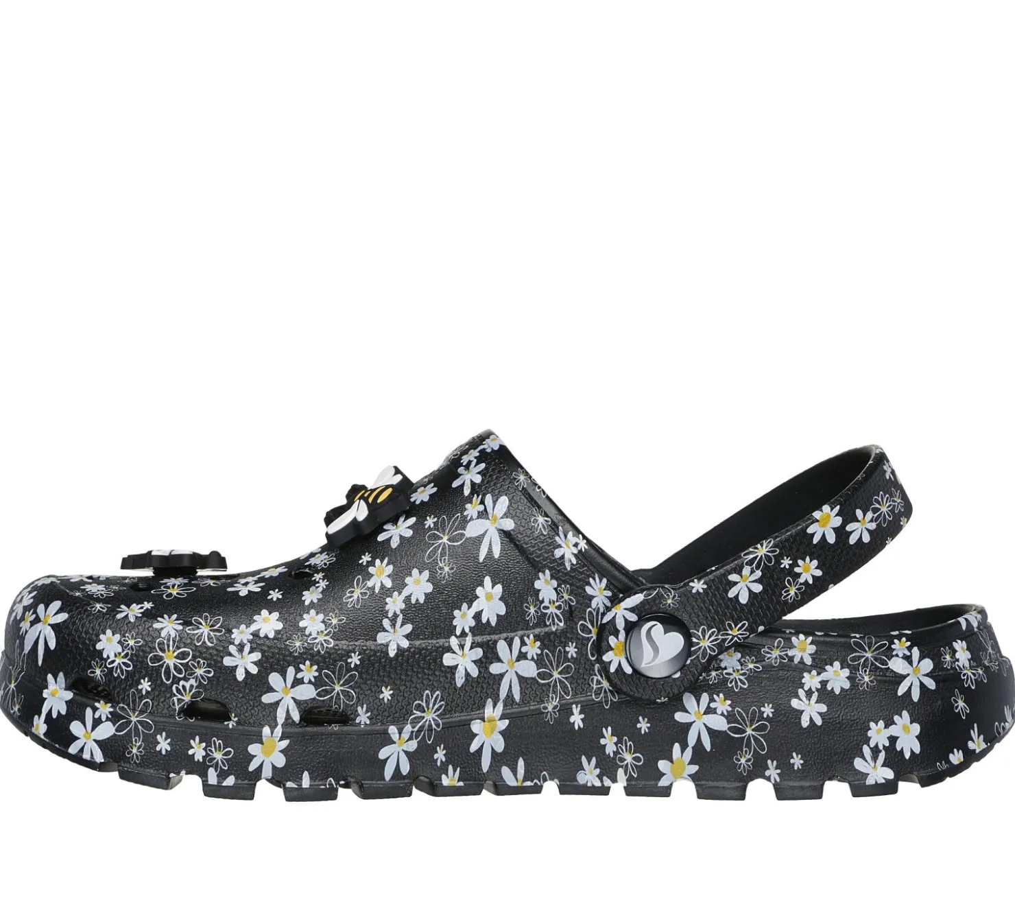 Slip-Ons<SKECHERS Foamies: Arch Fit Footsteps - Queen Bee BLACK