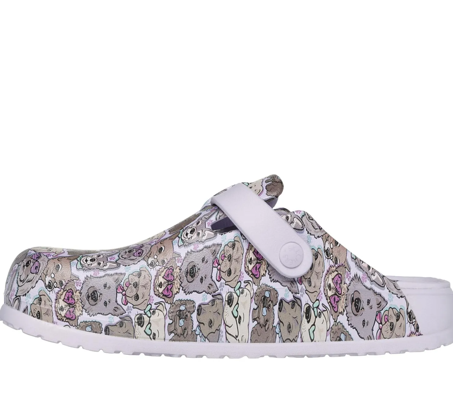 Slip-Ons<SKECHERS Foamies: Cali Breeze 2.0 - Puppy Power LAVENDER / MULTI