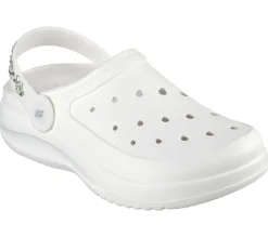 Slip-Ons<SKECHERS Foamies: Dazzle Diva WHITE