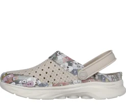 Slip-Ons<SKECHERS Foamies: GO WALK 7 - Puppy Party TAUPE / MULTI
