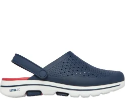 Slip-Ons<SKECHERS Foamies: GOwalk 5 - Astonished NAVY / RED