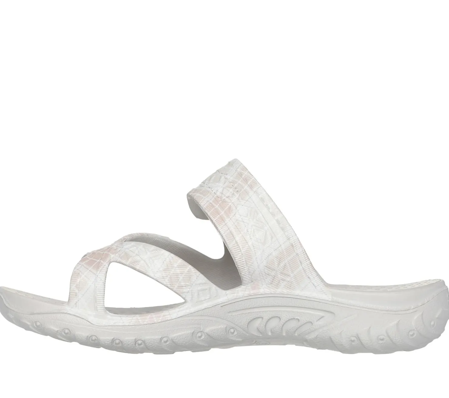 Sandals<SKECHERS Foamies: Reggae - Tartan Charm NATURAL / PINK
