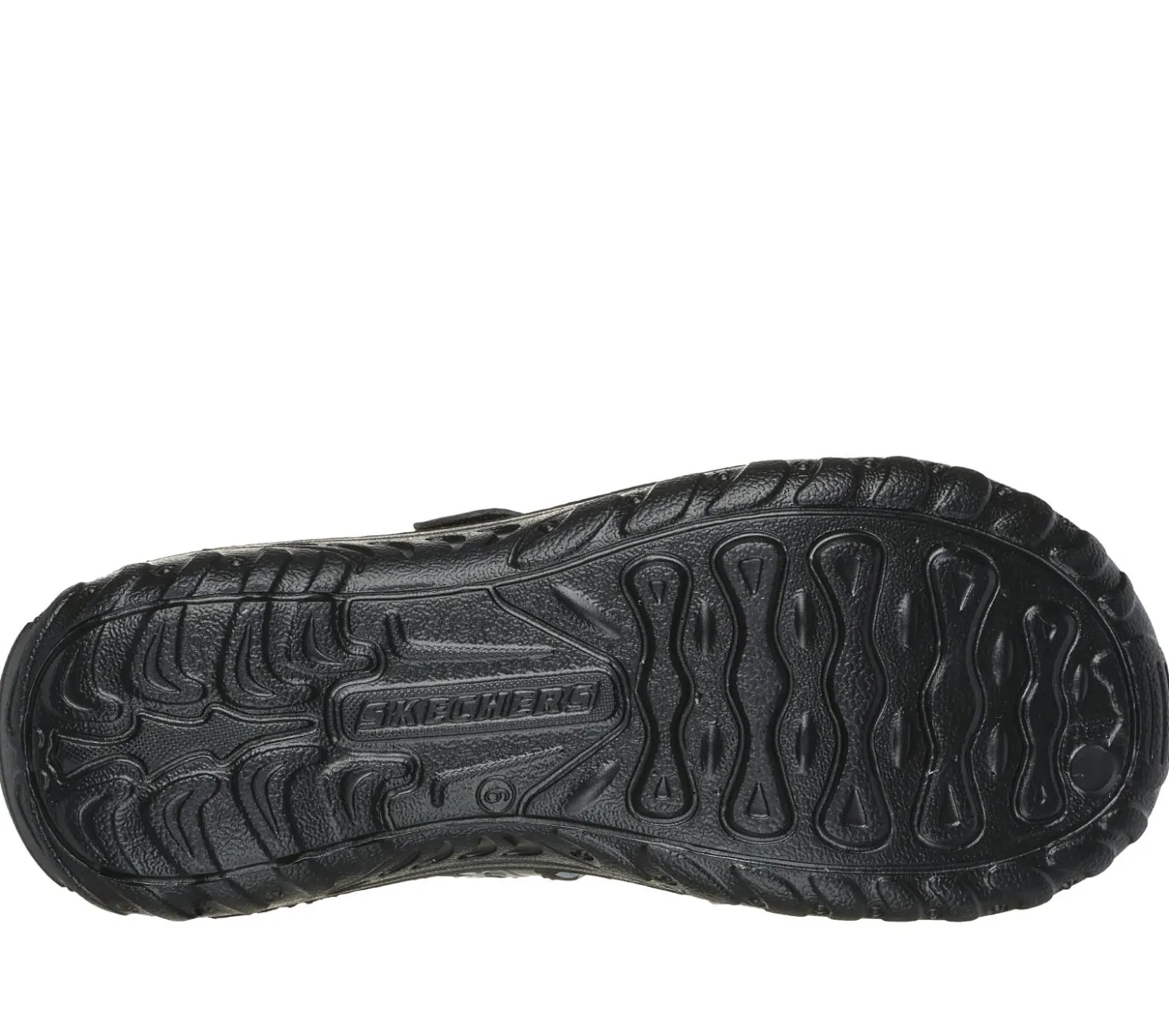Sandals<SKECHERS Foamies: Reggae - Whimsical BLACK / GRAY