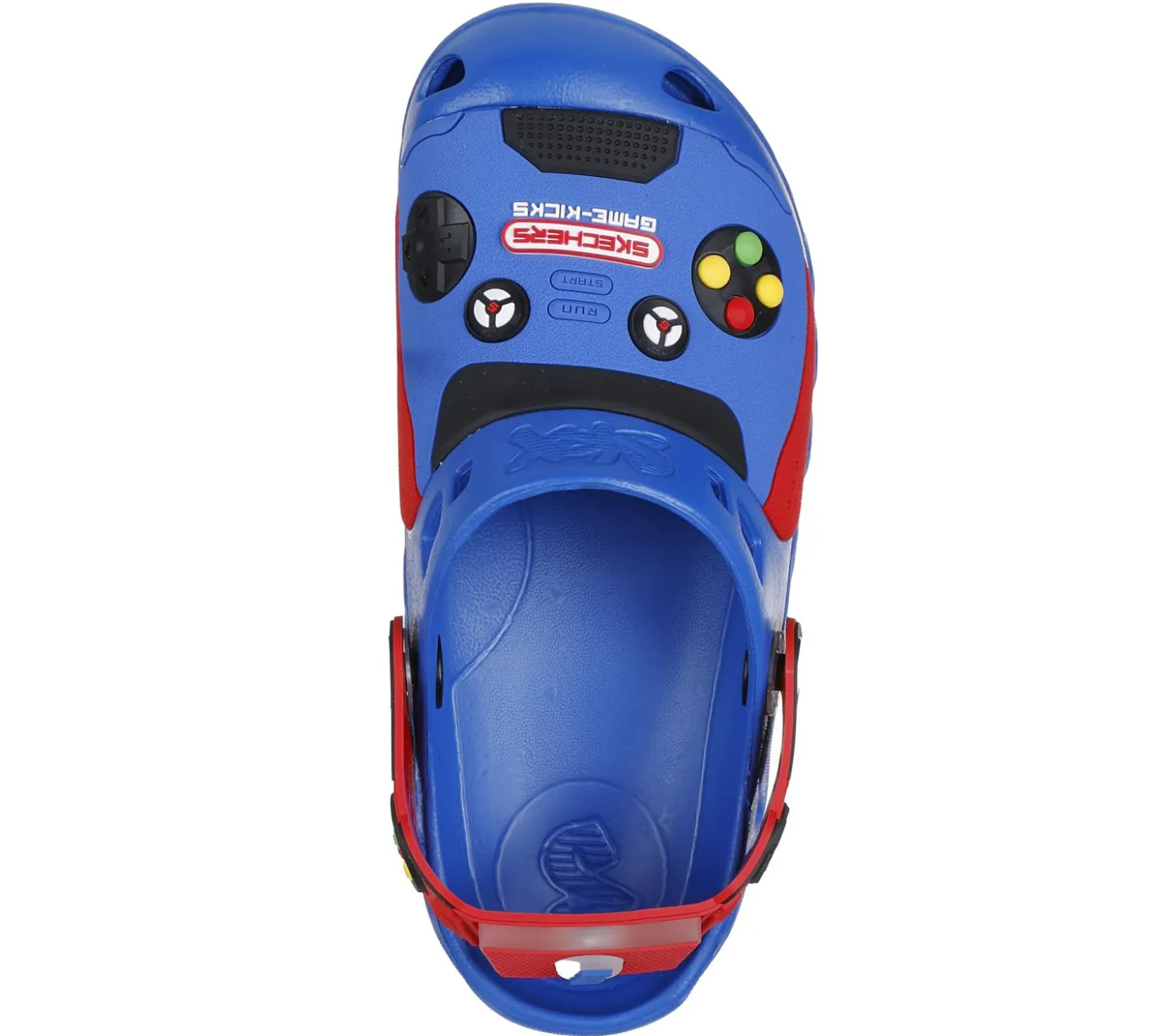 Light-Up|Slip-Ons<SKECHERS Foamies: Zaggle - Hydro-Pointz BLUE / RED