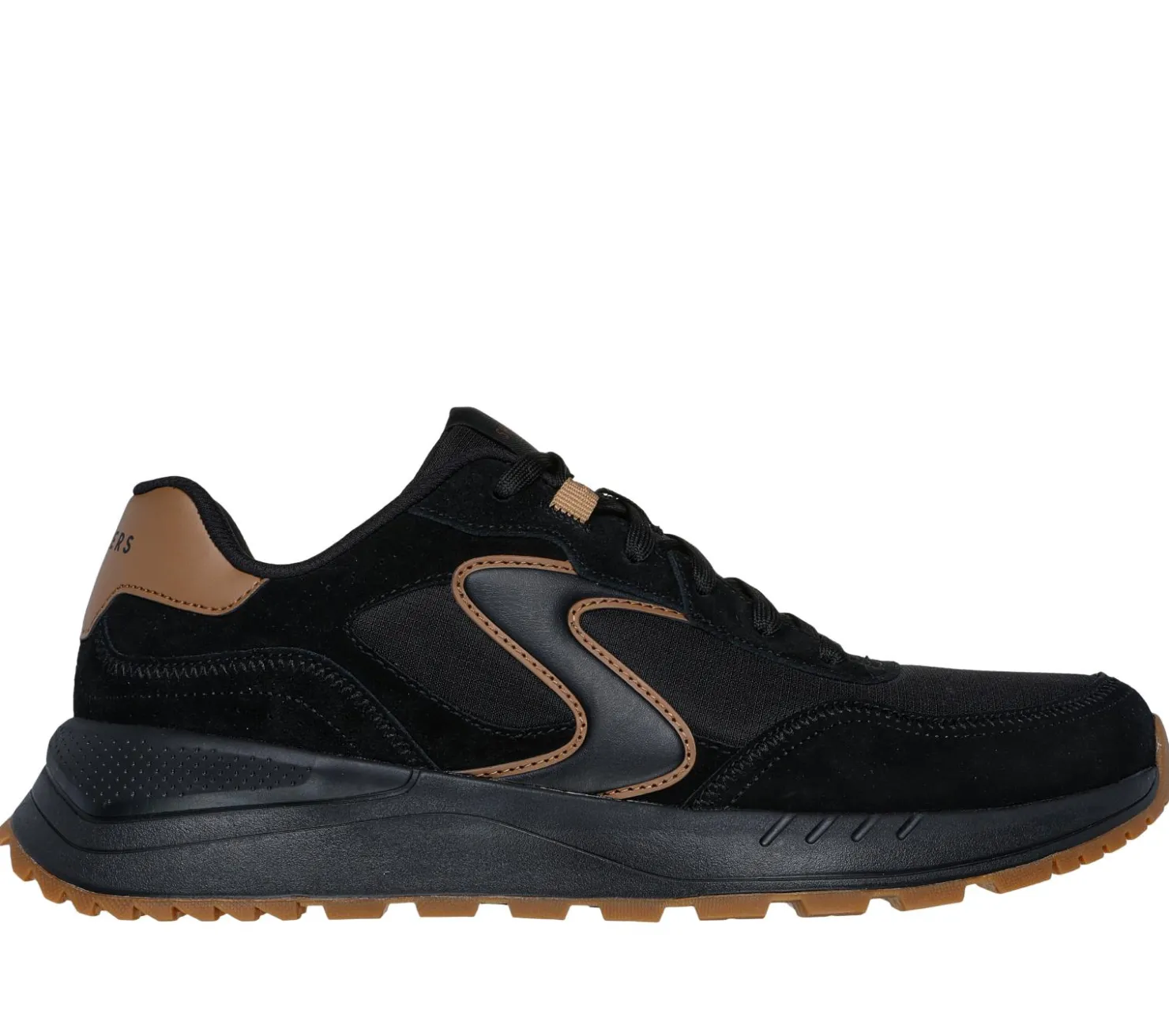Lace Up|Casual Sneakers<SKECHERS Fury - Retro Jogger BLACK