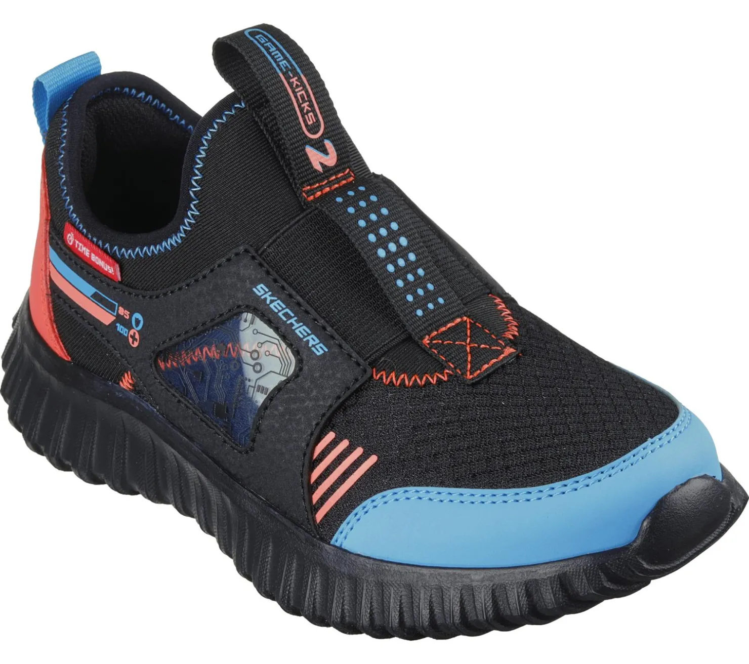 Slip-Ons|Athletic Shoes & Sneakers<SKECHERS Game Kicks: Depth Charge 2.0 BLACK / MULTI
