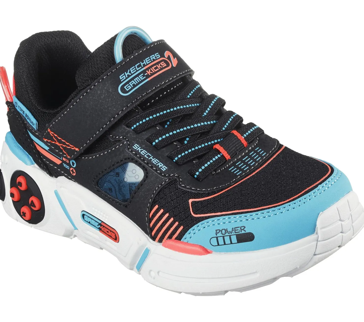 Athletic Shoes & Sneakers<SKECHERS Game Kicks: Gametronix 2.0 BLACK / MULTI