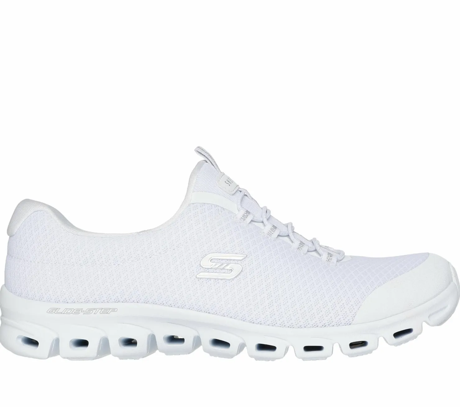 Slip-Ons|Casual Sneakers<SKECHERS Glide-Step - Resilience WHITE / SILVER
