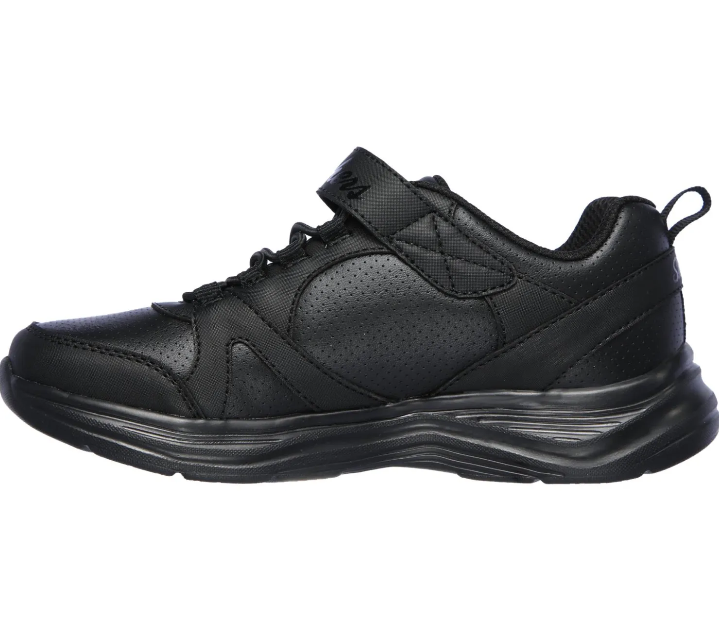 Athletic Shoes & Sneakers<SKECHERS Glimmer Kicks - School Struts BLACK