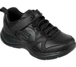 Athletic Shoes & Sneakers<SKECHERS Glimmer Kicks - School Struts BLACK