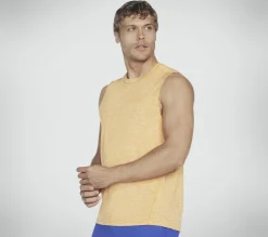 Tops|Tops<SKECHERS GO DRI Charge Tank ORANGE / YELLOW