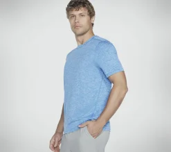 Tops|Tops<SKECHERS GO DRI Charge Tee BLUE / GREEN