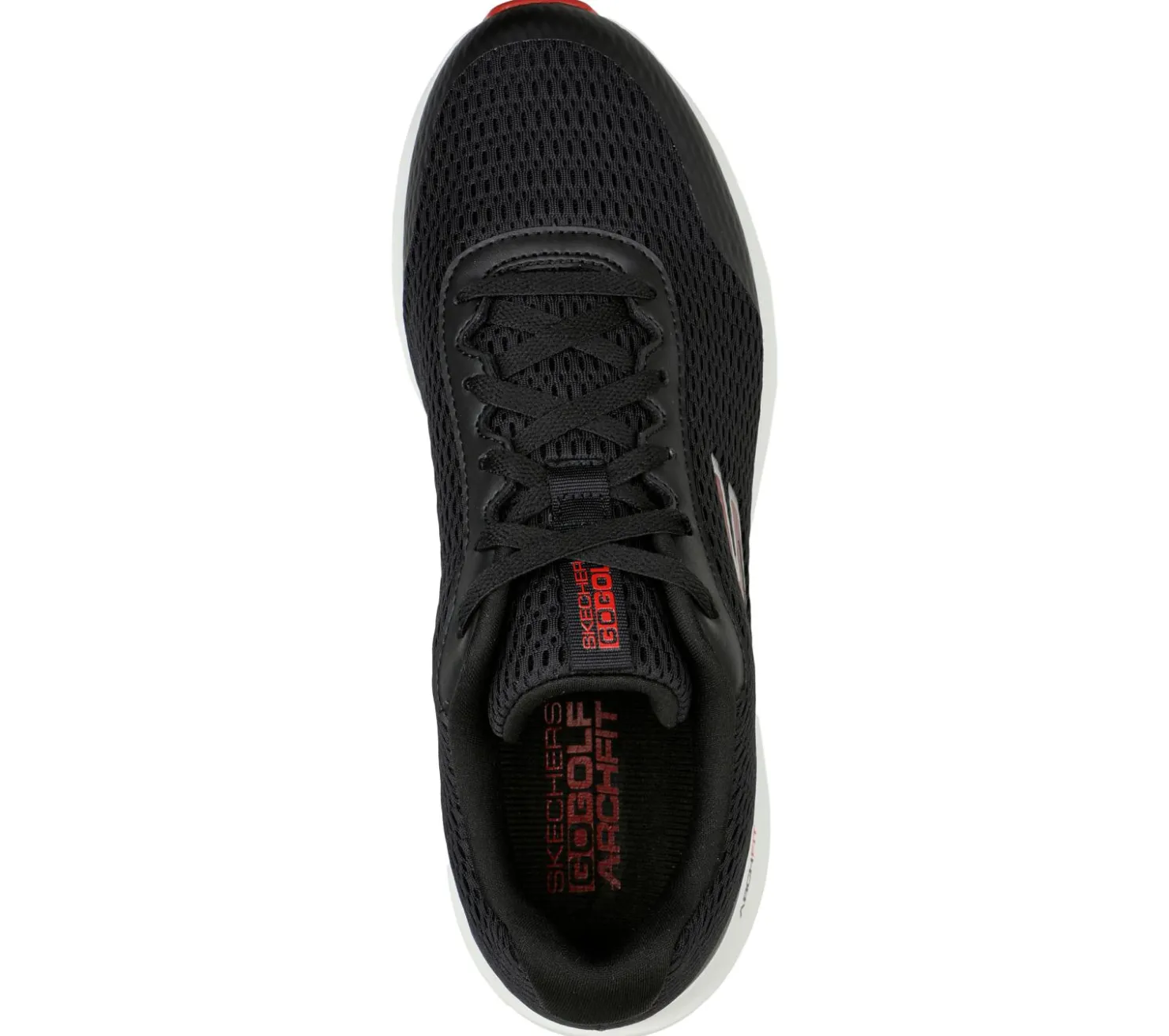 Lace Up<SKECHERS GO GOLF Max Fairway 3 BLACK / RED
