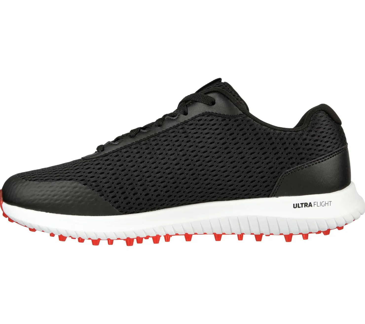 Lace Up<SKECHERS GO GOLF Max Fairway 3 BLACK / RED